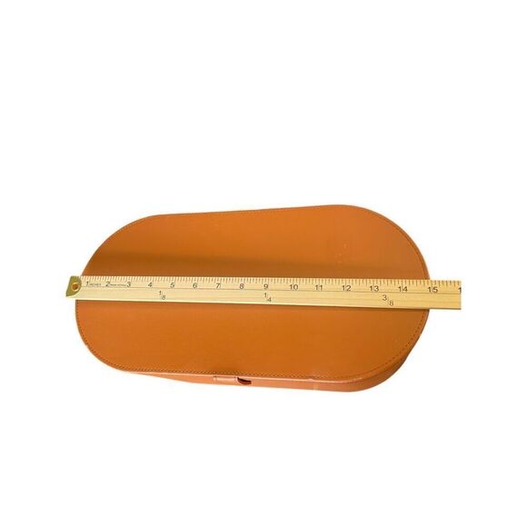 Dyson Airwrap Leather Hair Dryer Case Brown Storage Accessories- Box Only - Picture 5 of 15